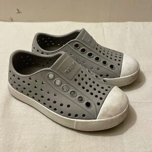 Native Shoes Kids C5 Grey‎ Water Shoes Slip On Play Active